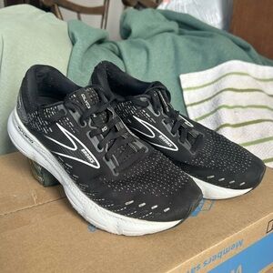 Brooks Glycerine 20 Men's Black Running Shoes - 10.5 B narrow